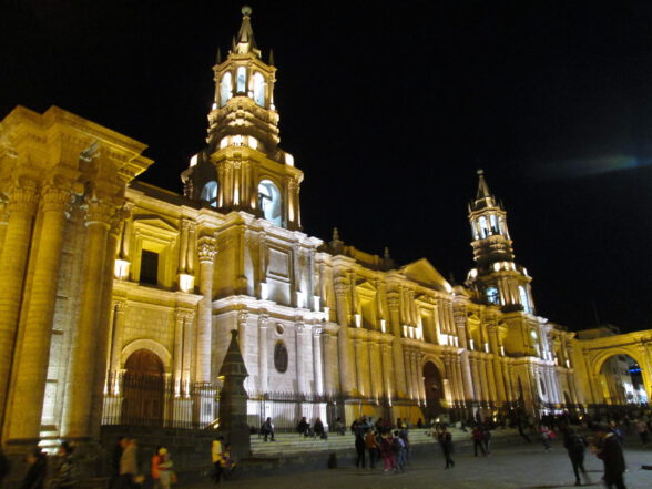 Peru, Die Kathedrale von Arequipa 